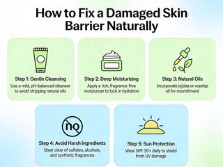 How to Fix a Damaged Skin Barrier Naturally