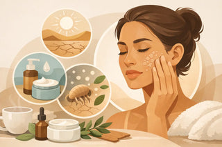 What Causes Dry Flaky Skin? Common Triggers